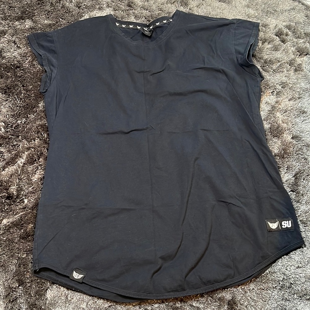 Size Up Mens Apparel Black Workout Tee 🖤